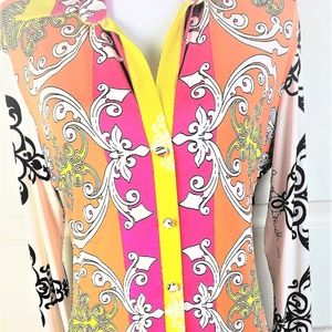 Analili Anthropologie Womens High-End Dress Large